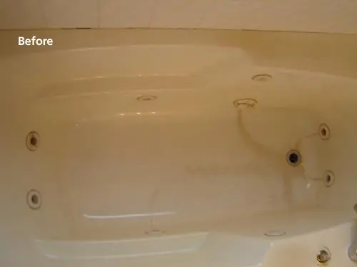 cultured marble tub with cracks